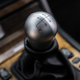 2000 Mercedes-Benz E55 AMG close-up of the manual transmission